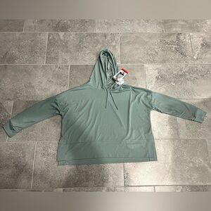 Women’s wide crop sweatshirt
